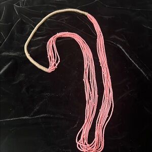 Pink Beaded Necklace